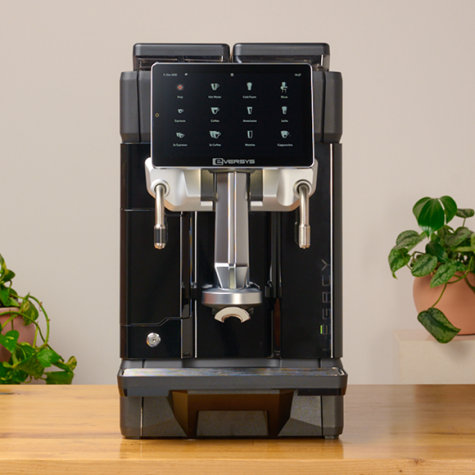 Kaffemaskin i ett kontor