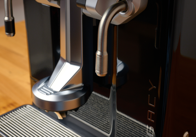 Legacy kaffemaskin närbild